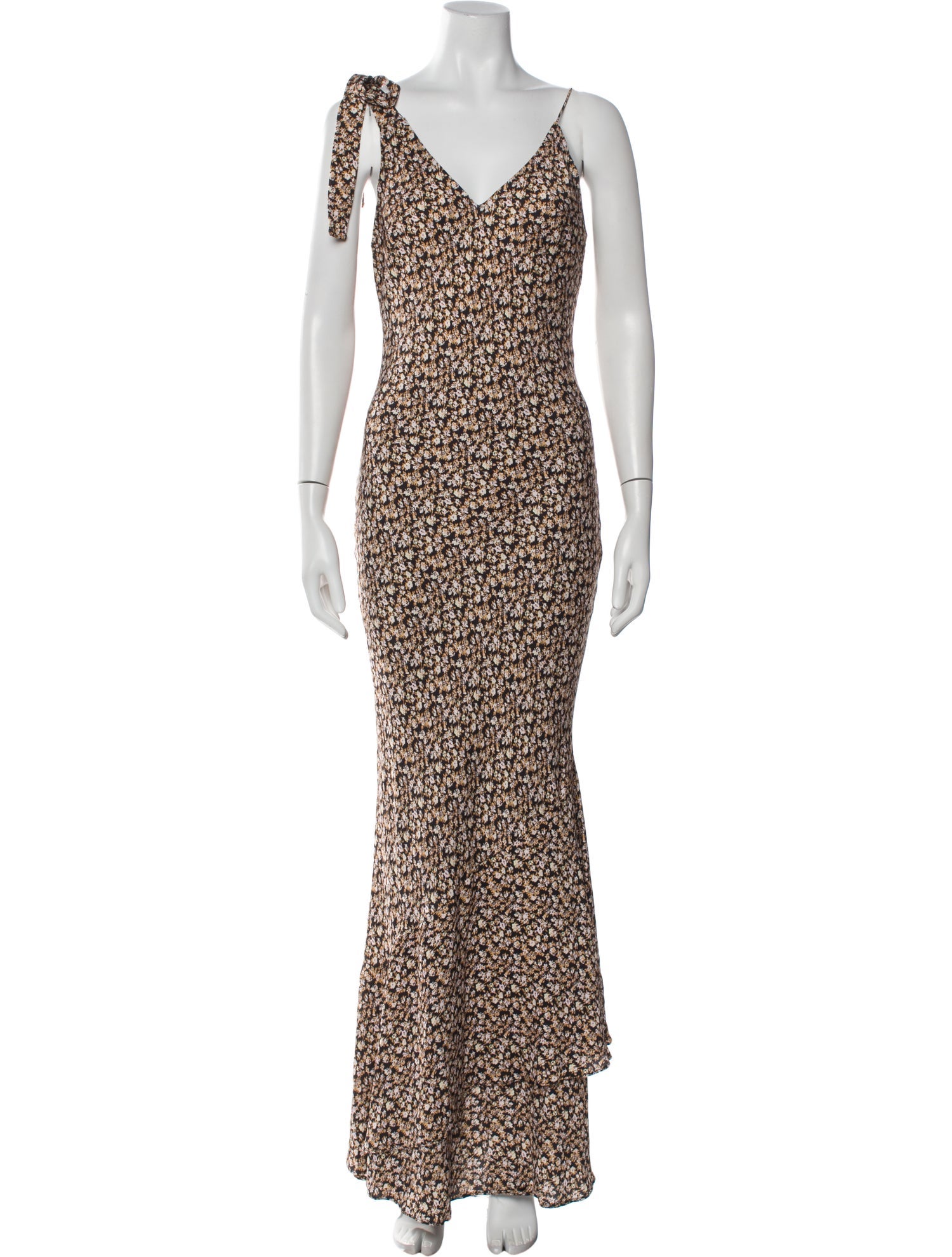 Rebecca Vallance Printed Long Dress