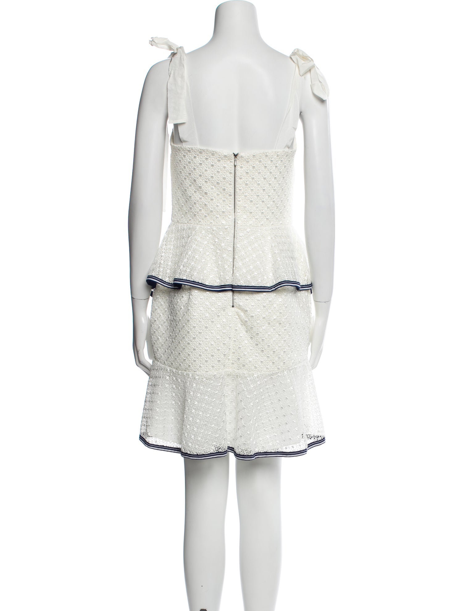 Rebecca Vallance Striped Mini Dress