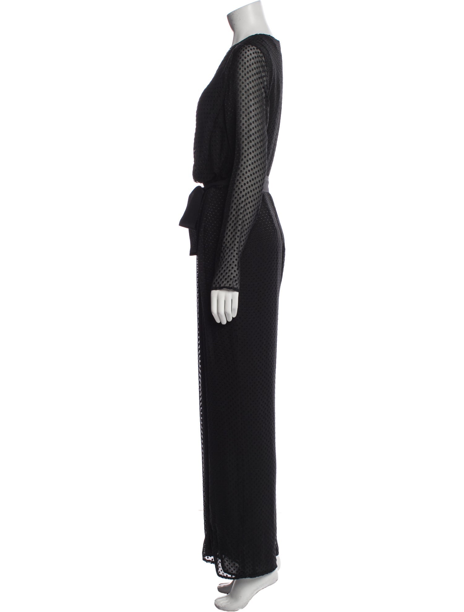 Rebecca Vallance Plunge Neckline Jumpsuit