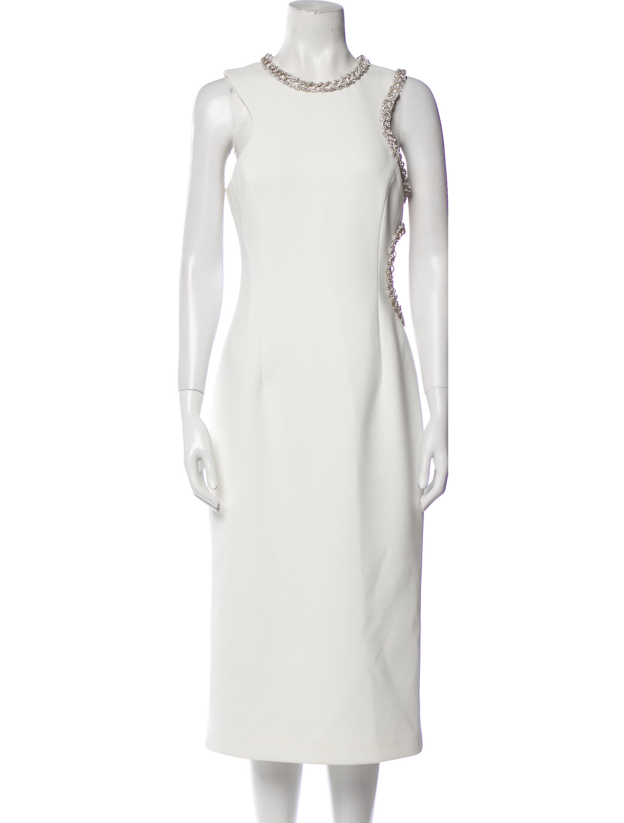 Rebecca Vallance Crew Neck Midi Length Dress