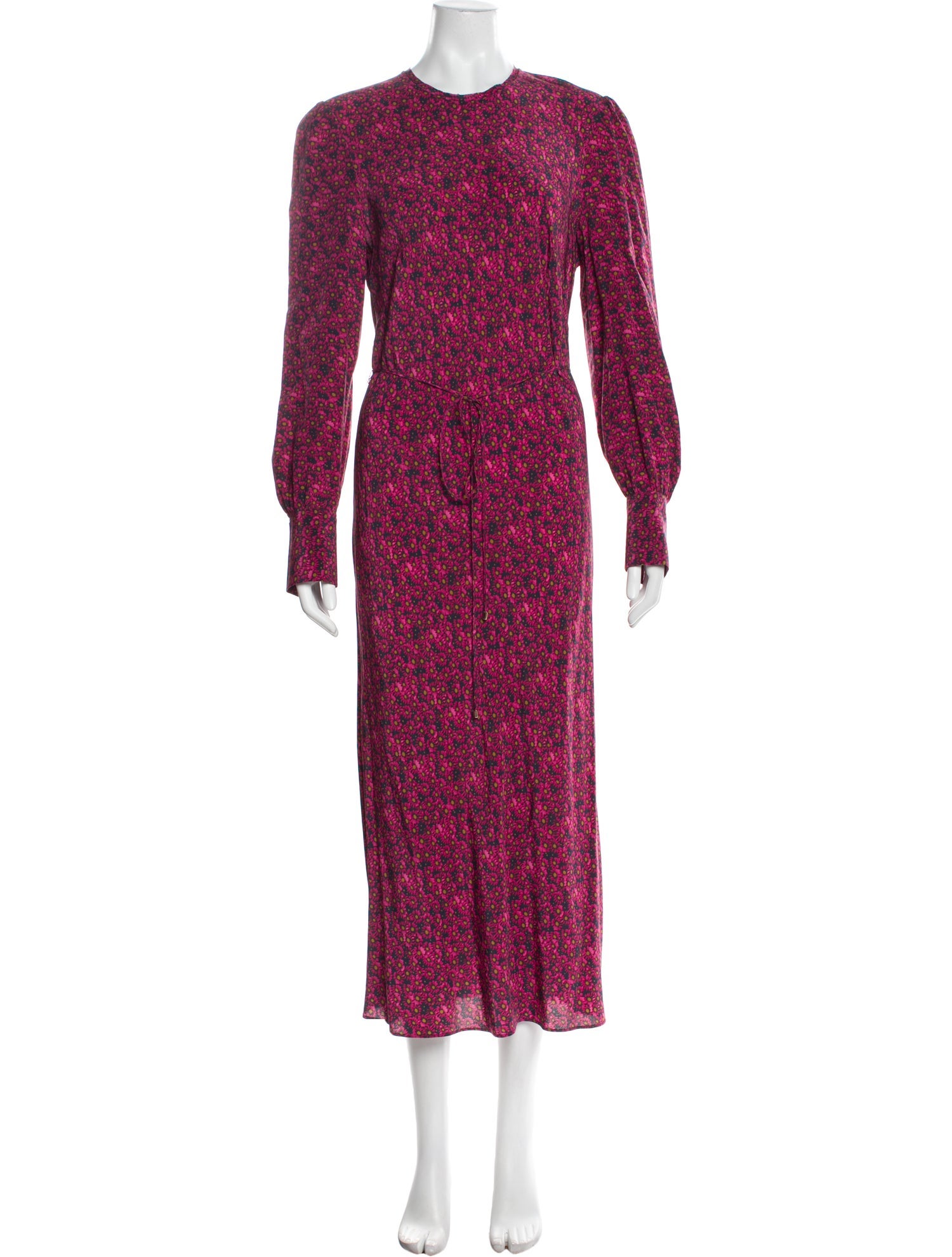 Rebecca Vallance Silk Long Dress