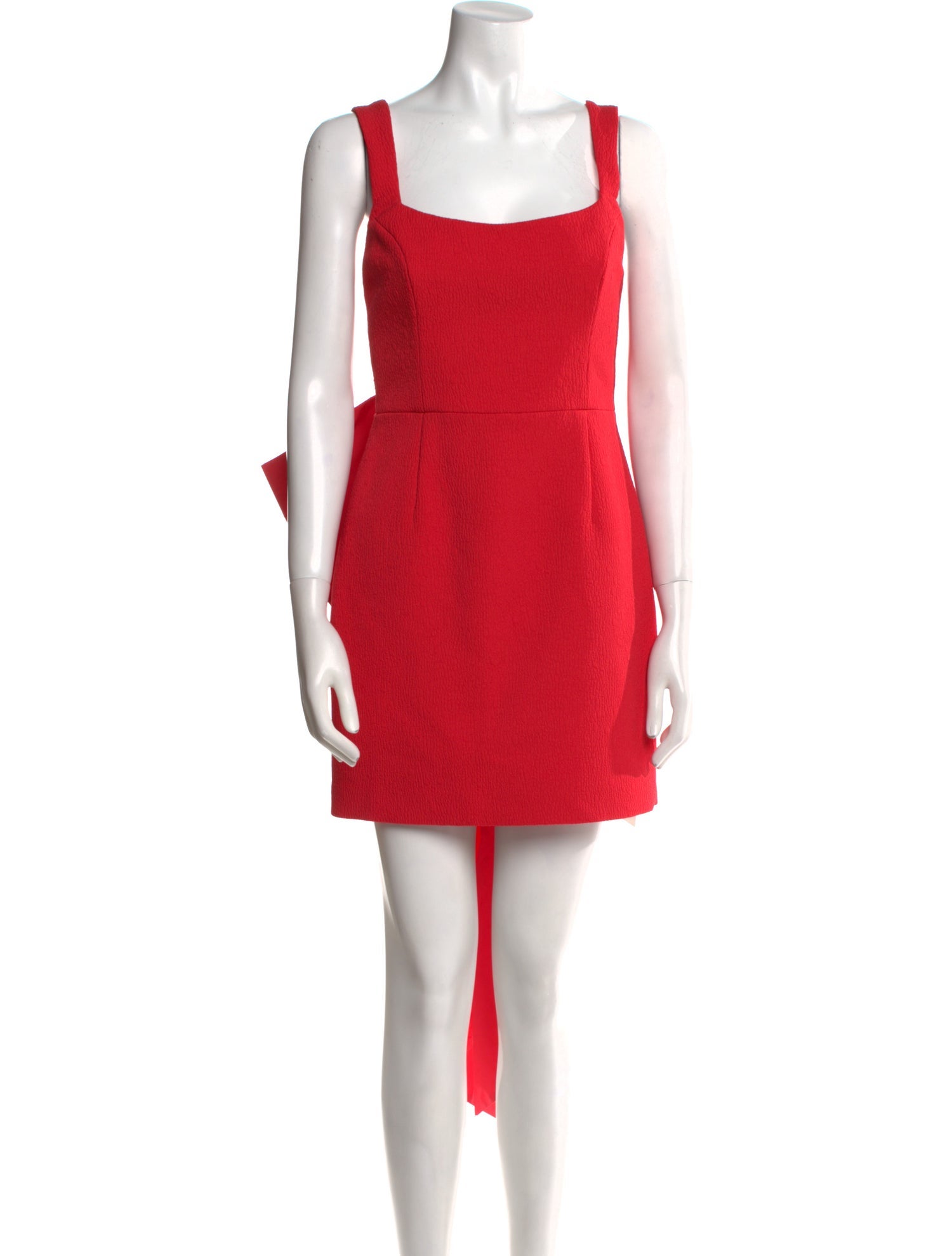Rebecca Vallance Square Neckline Mini Dress