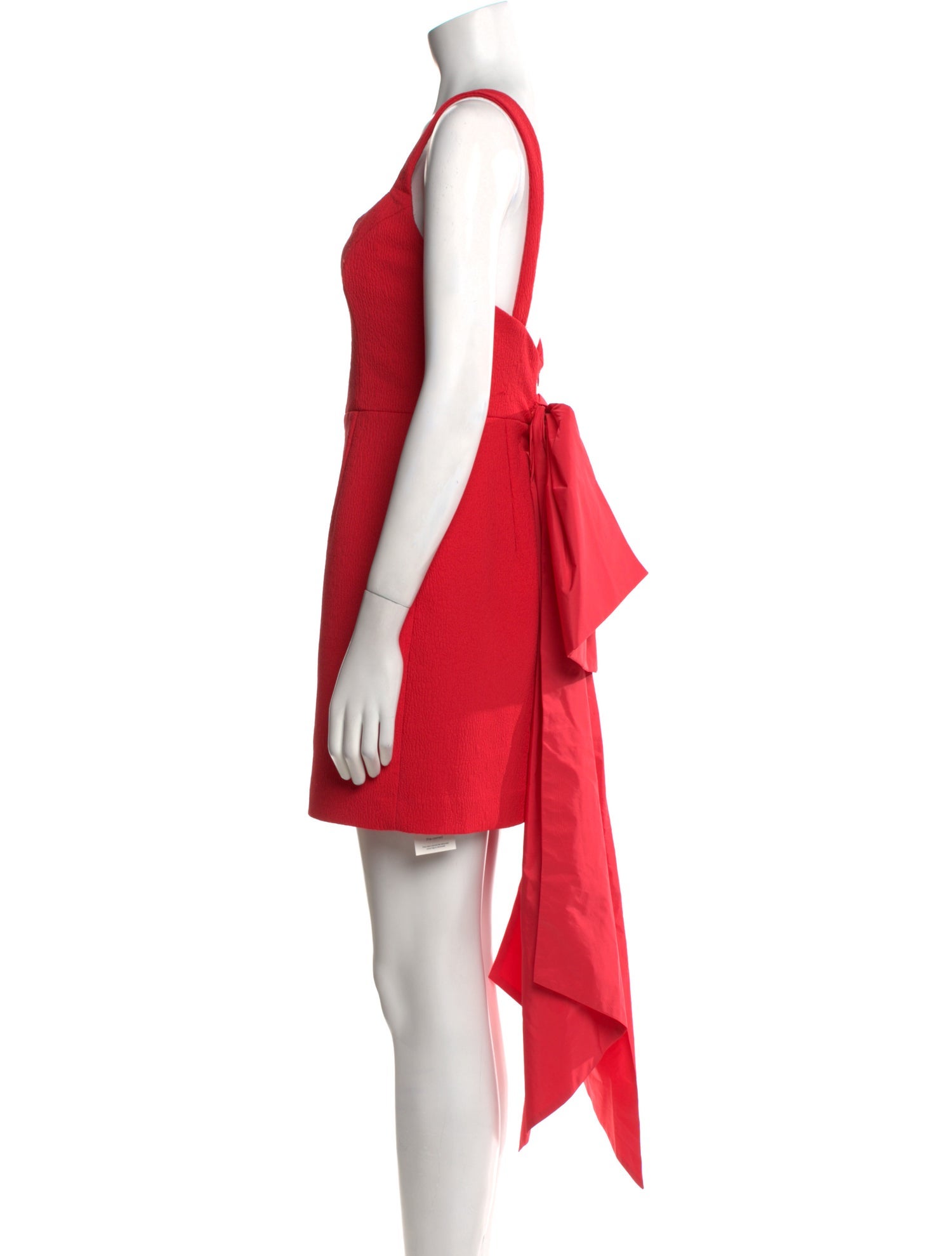 Rebecca Vallance Square Neckline Mini Dress