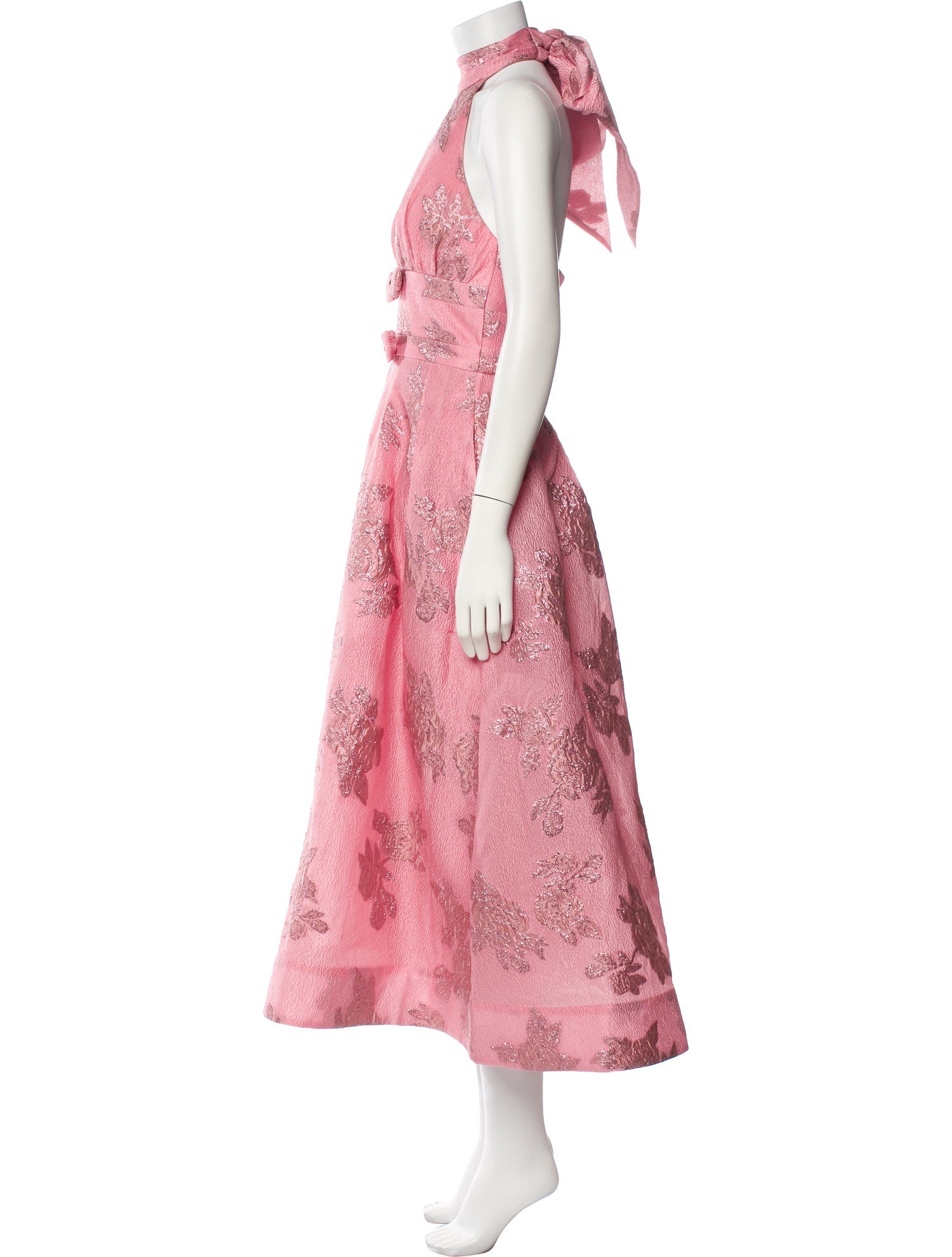 Rebecca Vallance Printed Long Dress