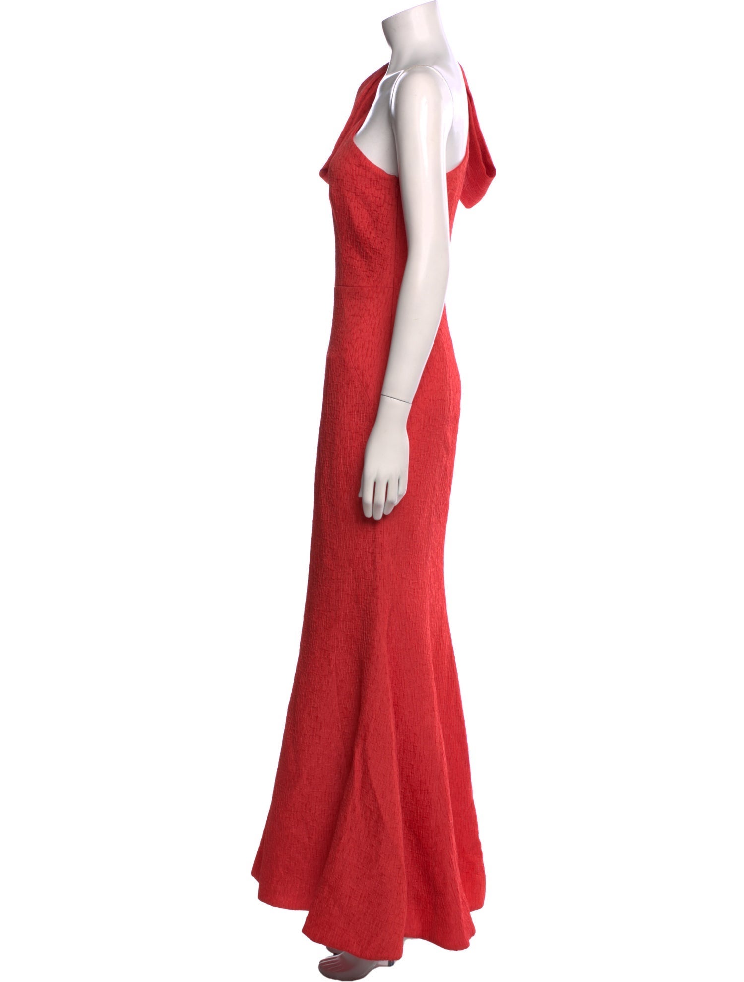 Rebecca Vallance One-Shoulder Long Dress