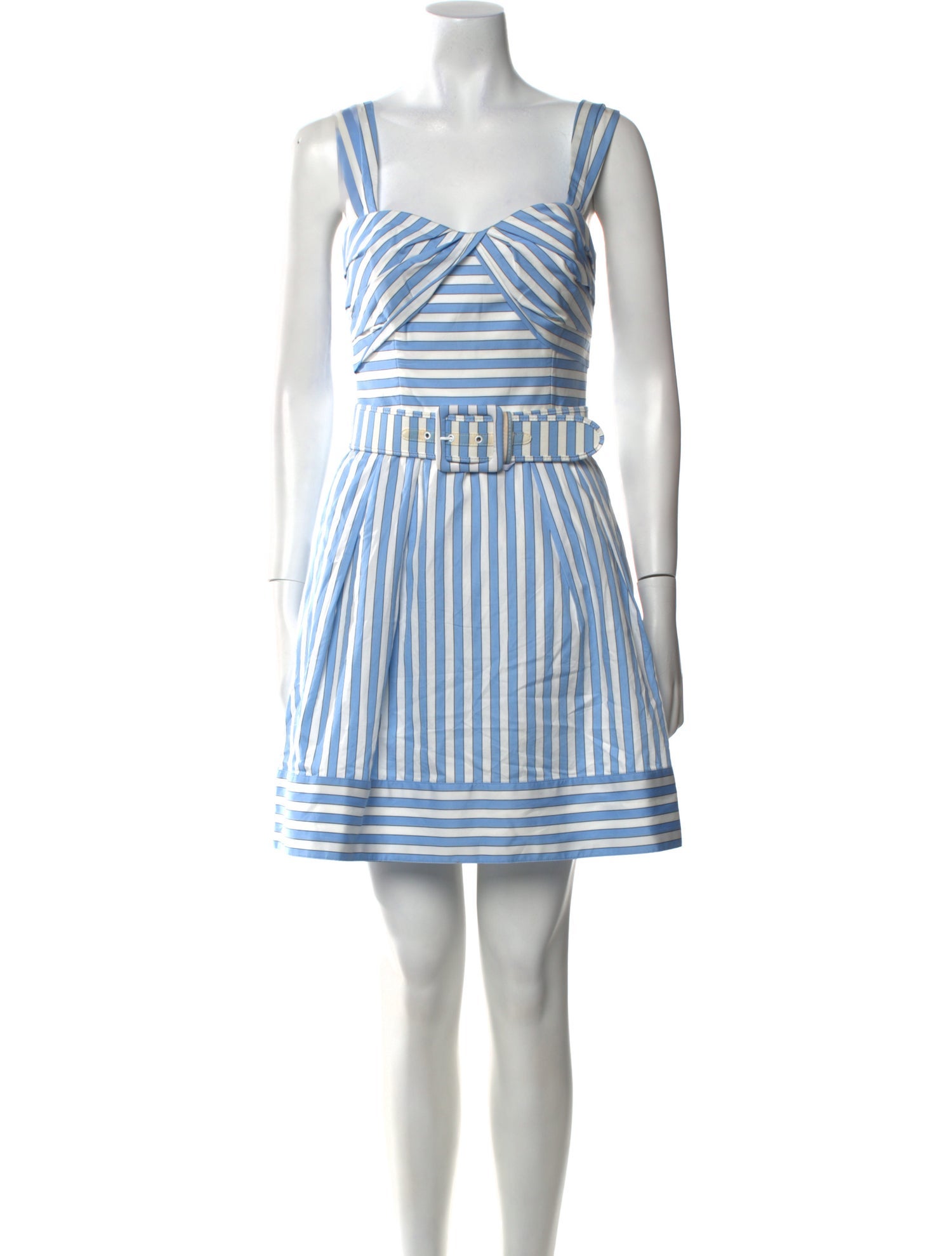 Rebecca Vallance Striped Mini Dress