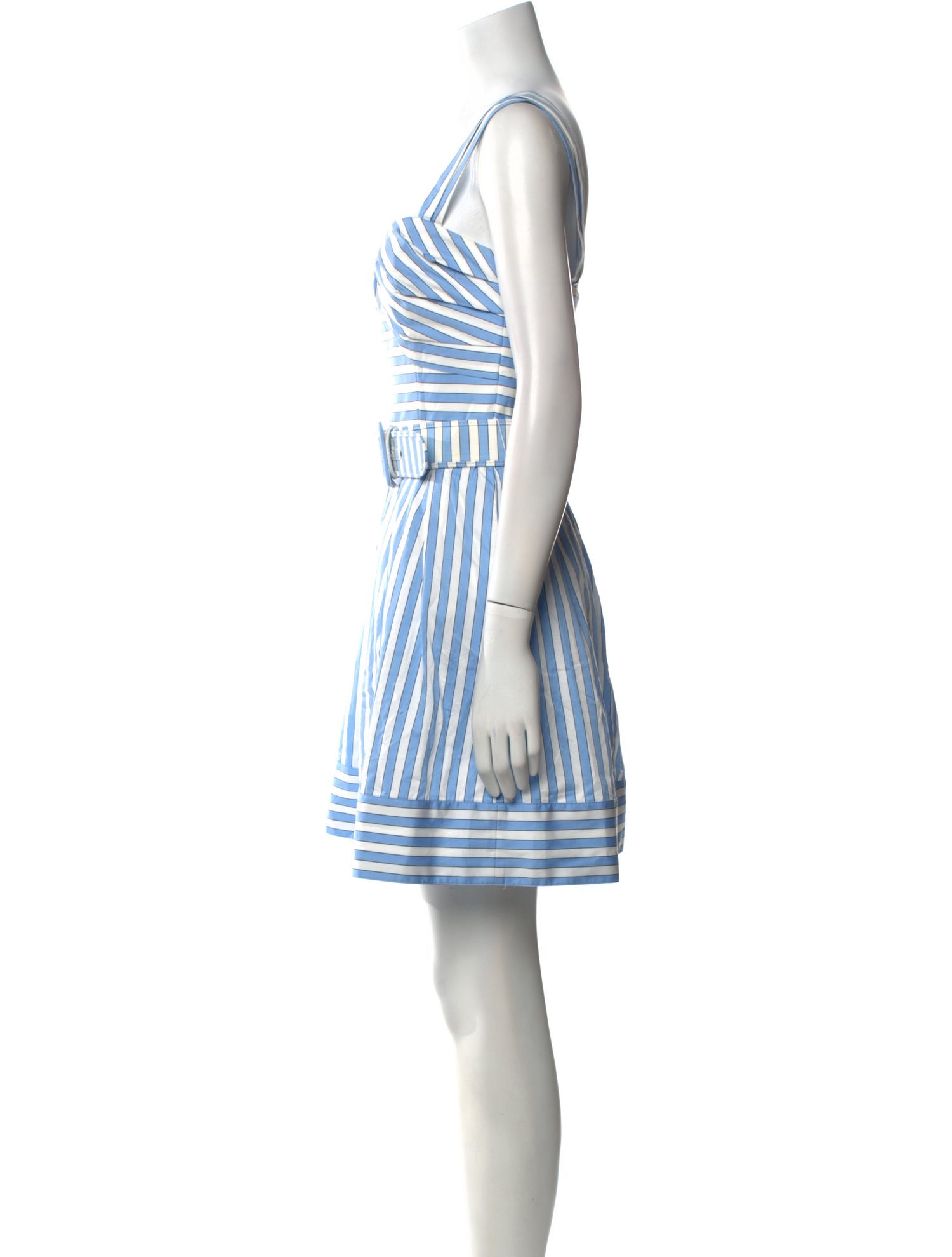 Rebecca Vallance Striped Mini Dress