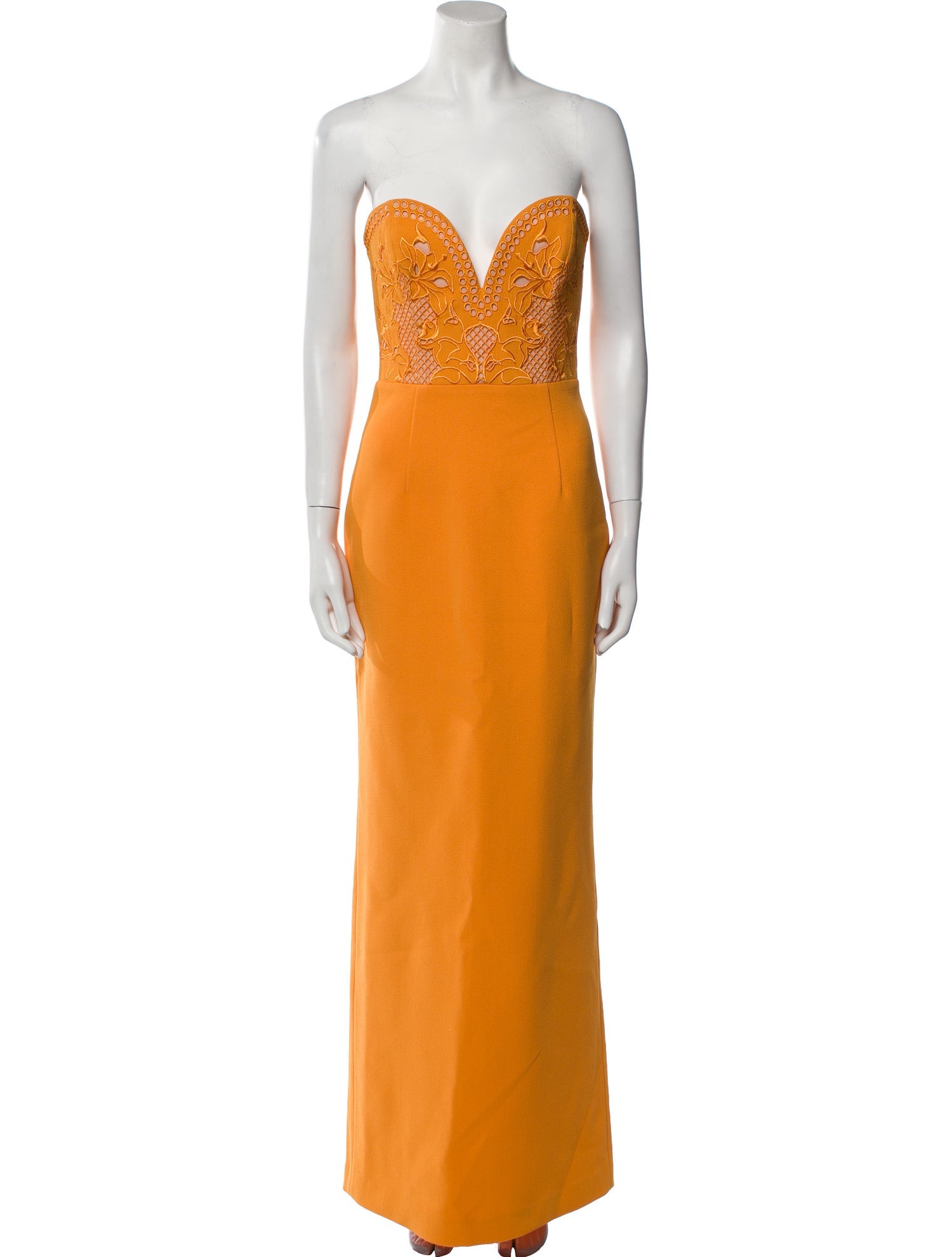 Rebecca Vallance Strapless Long Dress w/ Tags