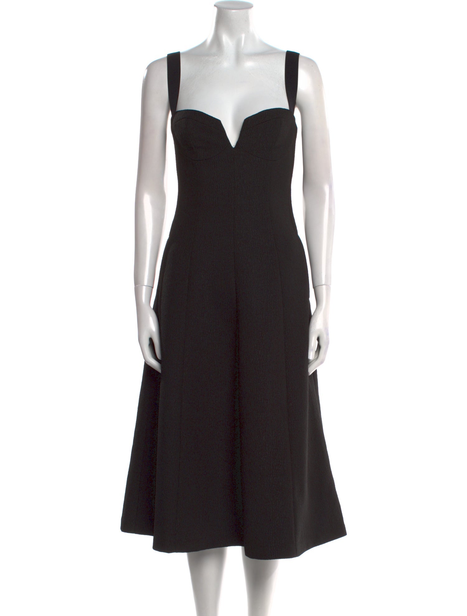 Rebecca Vallance Square Neckline Midi Length Dress w/ Tags