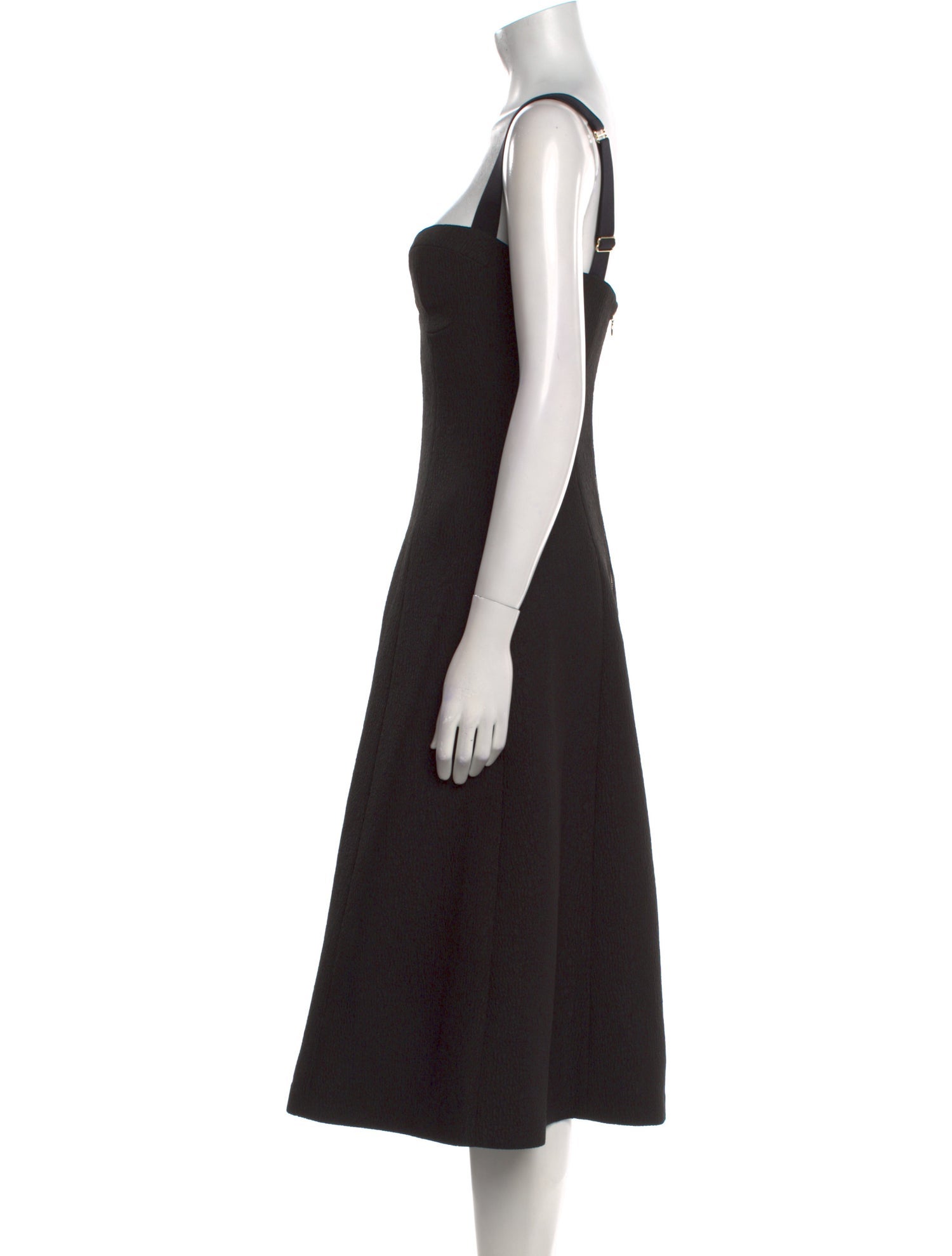 Rebecca Vallance Square Neckline Midi Length Dress w/ Tags