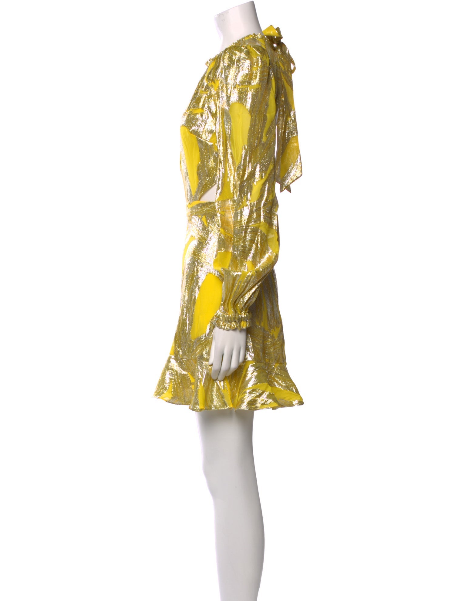 Rebecca Vallance Printed Mini Dress