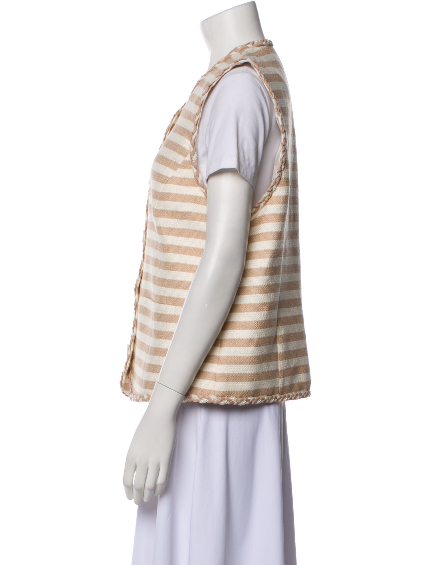 Rebecca Vallance Striped Vest w/ Tags