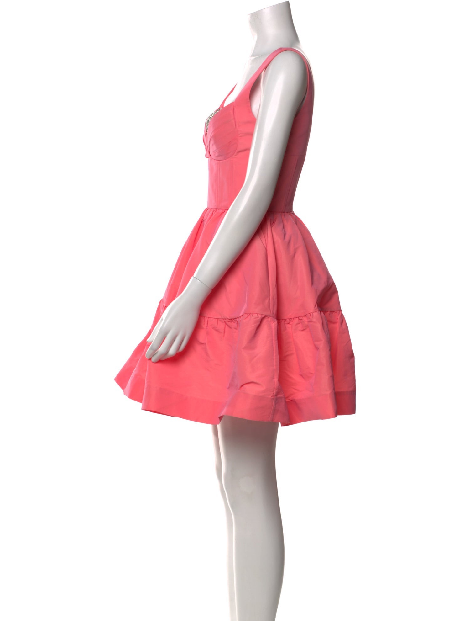 Rebecca Vallance V-Neck Mini Dress