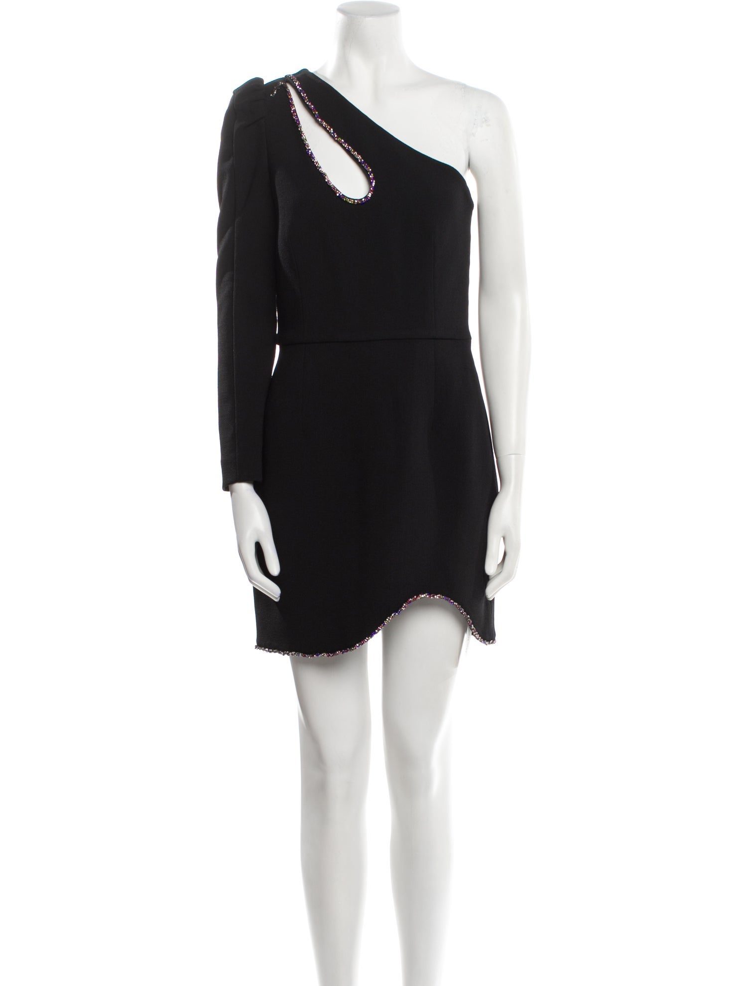 Rebecca Vallance One-Shoulder Mini Dress