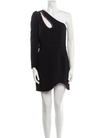 Rebecca Vallance One-Shoulder Mini Dress