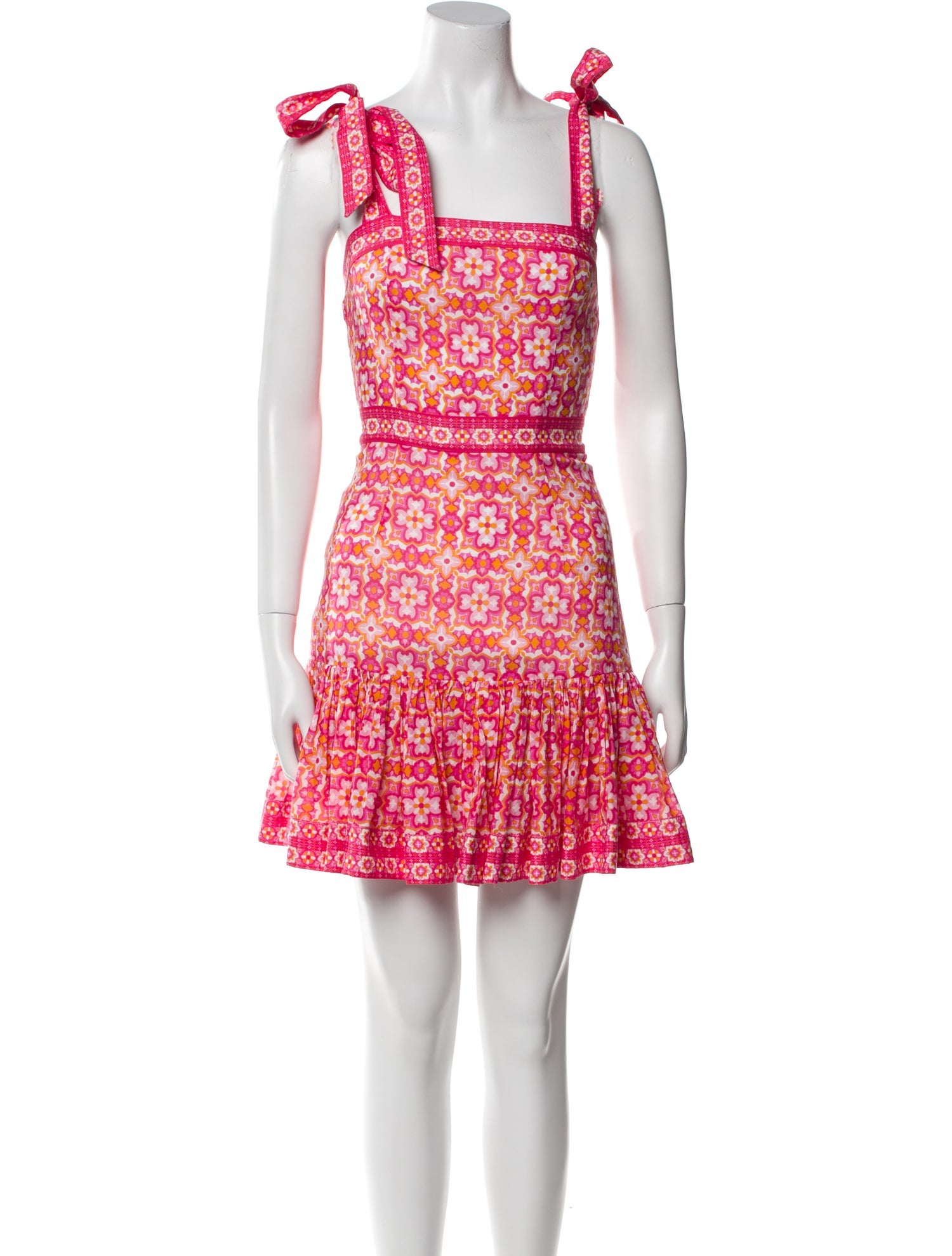 Rebecca Vallance Floral Print Mini Dress