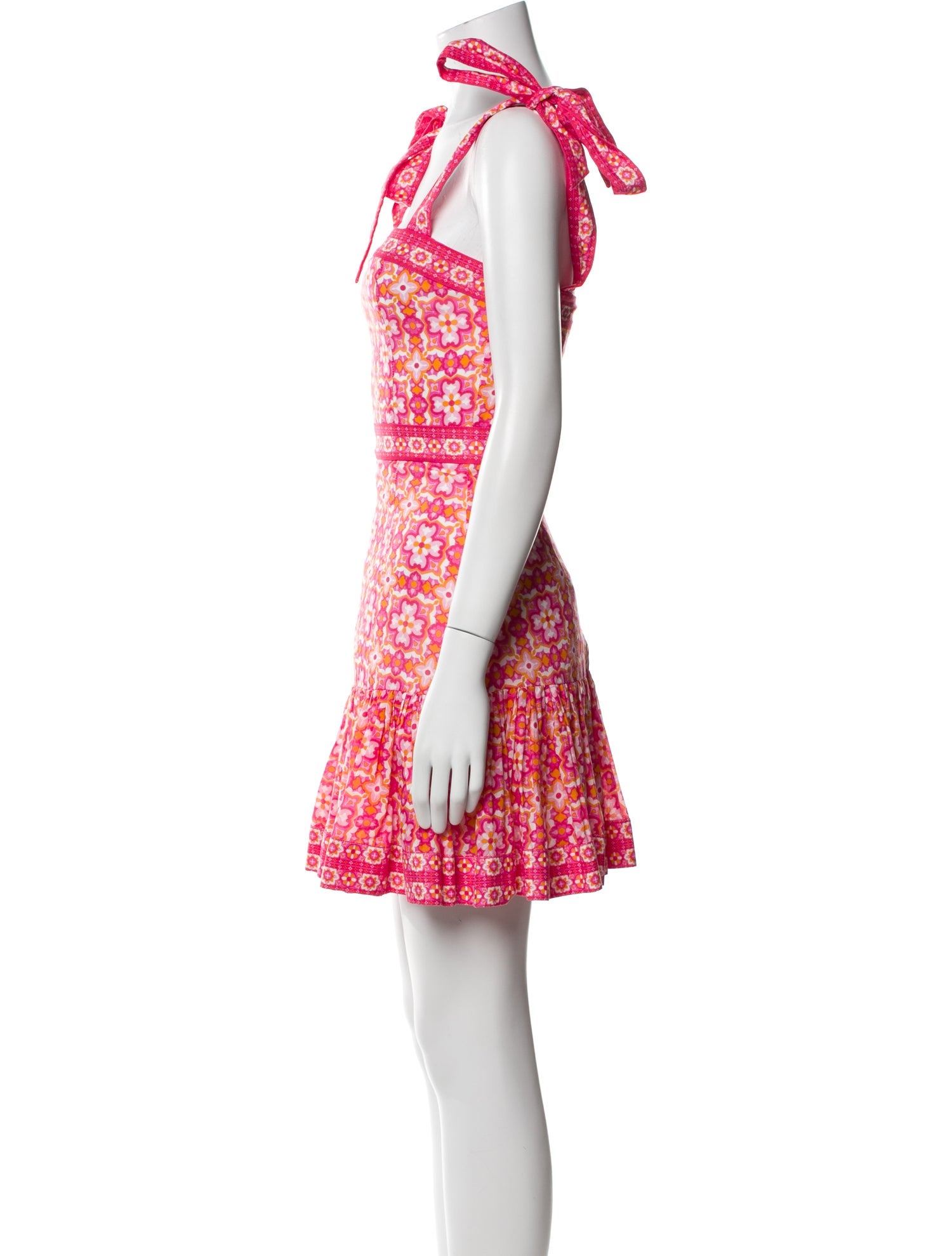 Rebecca Vallance Floral Print Mini Dress