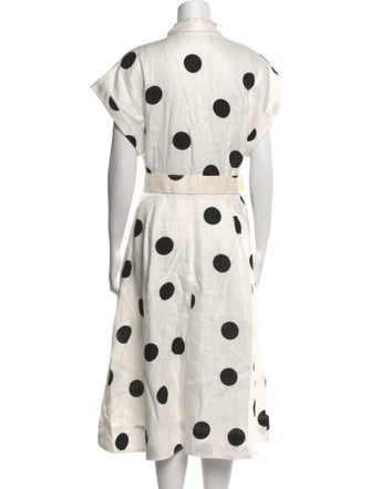 Rebecca Vallance Linen Midi Length Dress