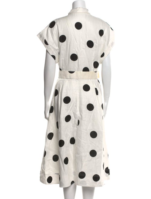 Rebecca Vallance Linen Midi Length Dress