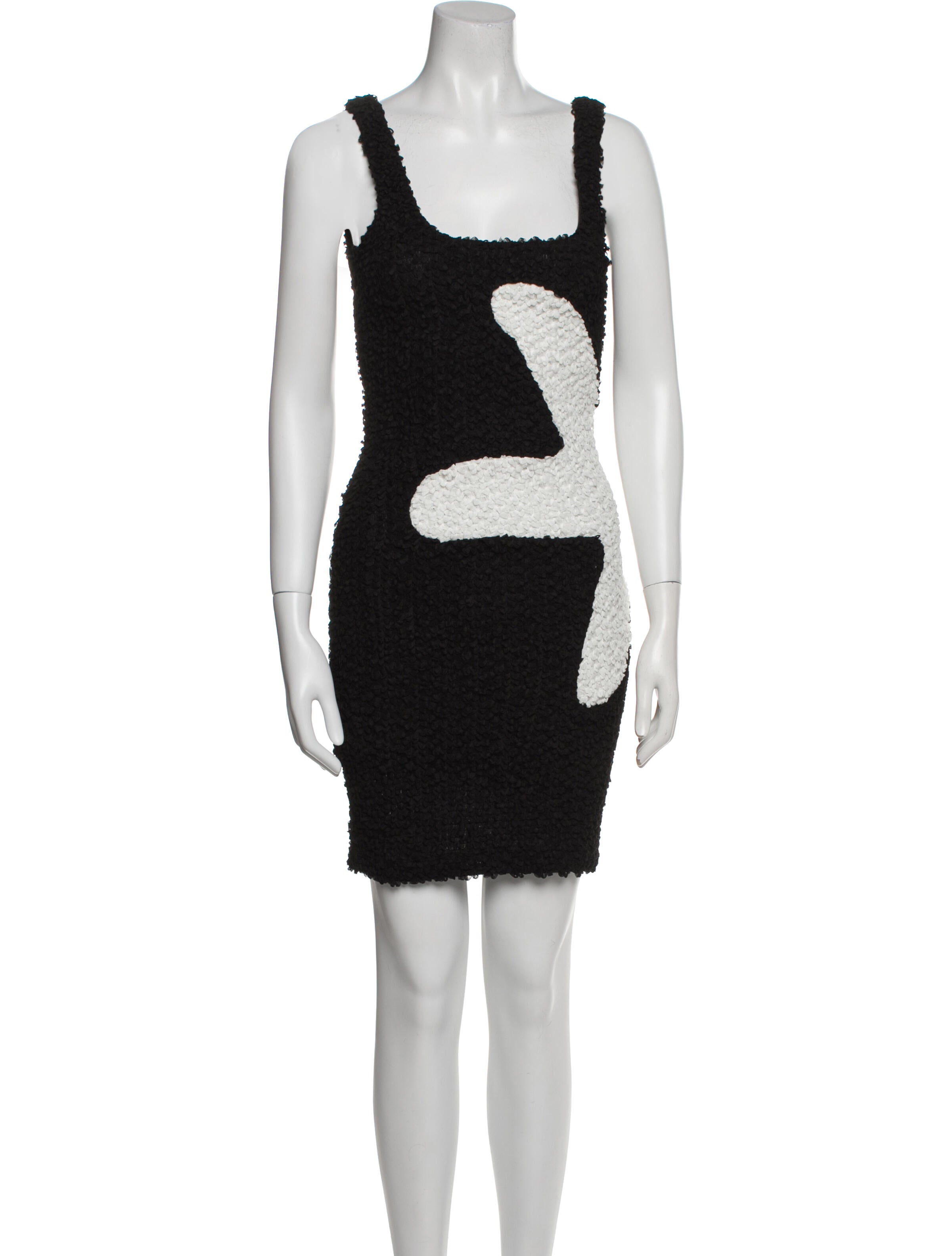 Rebecca Vallance Square Neckline Mini Dress