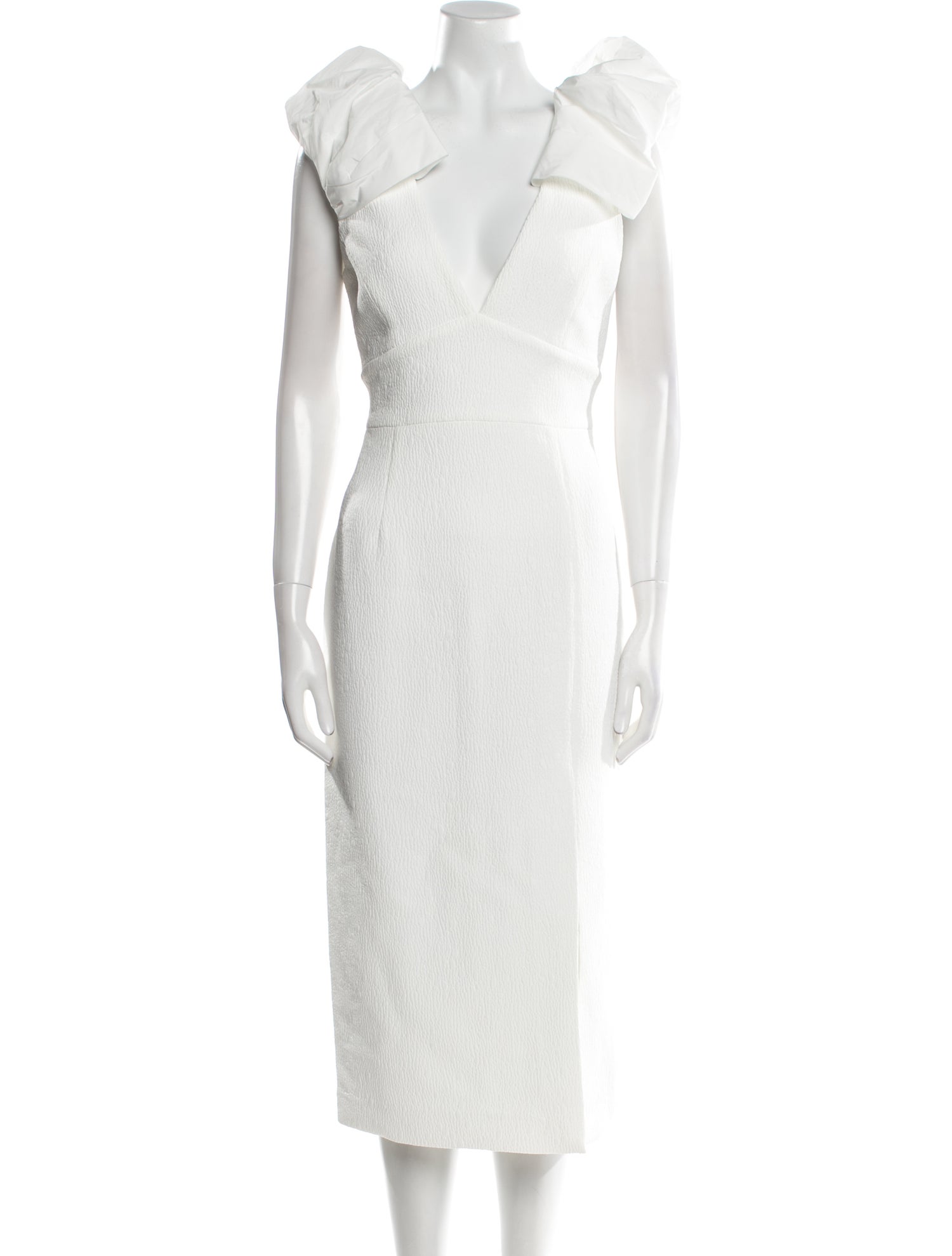 Rebecca Vallance V-Neck Long Dress