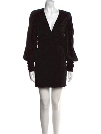 Rebecca Vallance V-Neck Mini Dress