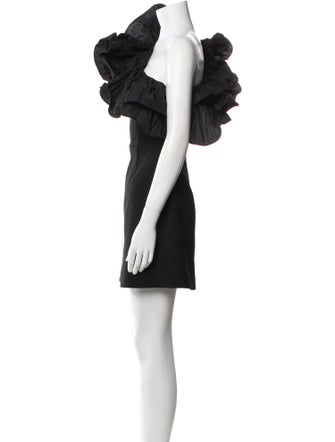 Rebecca Vallance One-Shoulder Mini Dress