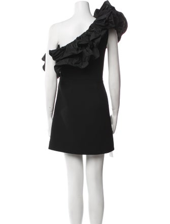 Rebecca Vallance One-Shoulder Mini Dress