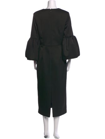 Rebecca Vallance One-Shoulder Midi Length Dress