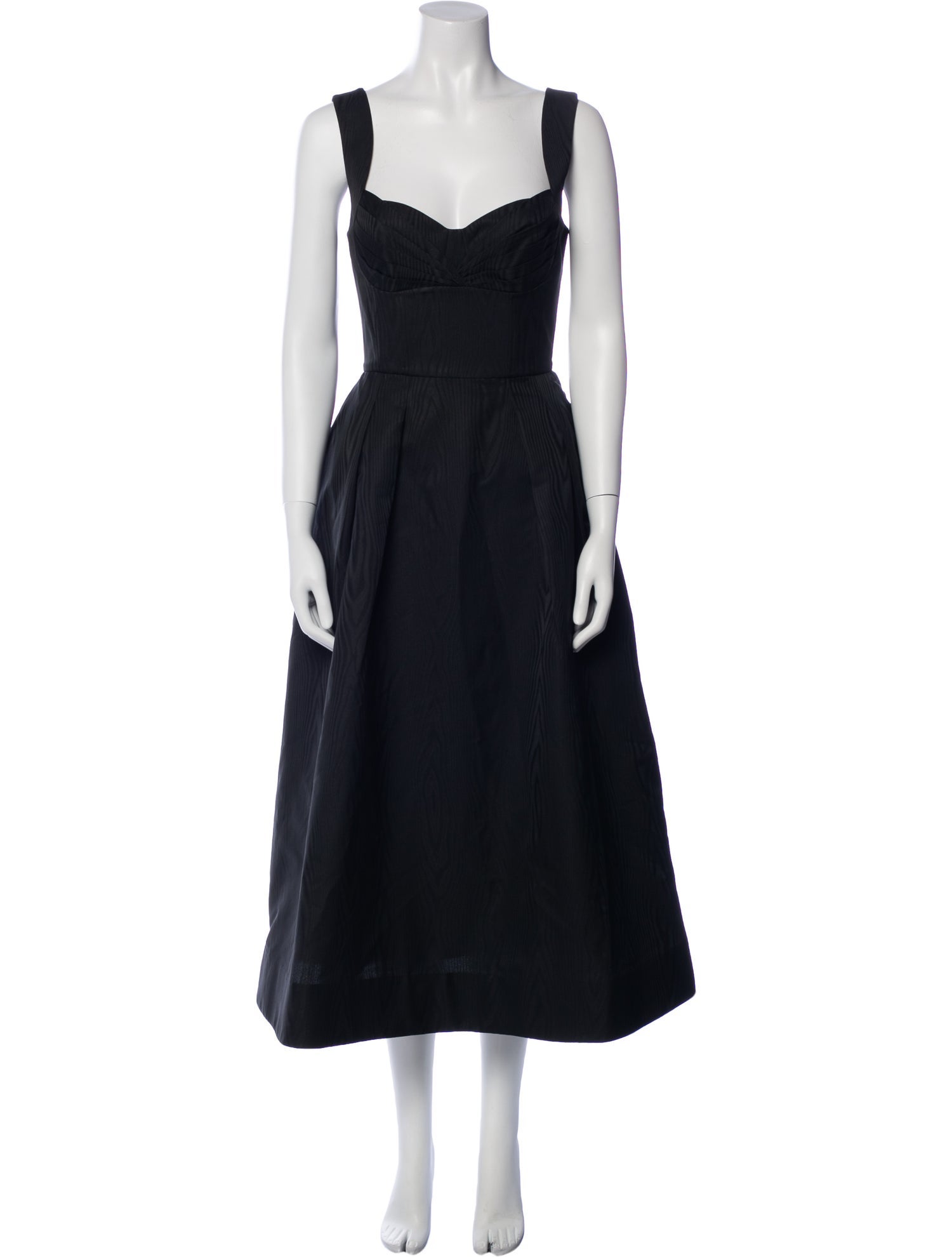 Rebecca Vallance Square Neckline Long Dress