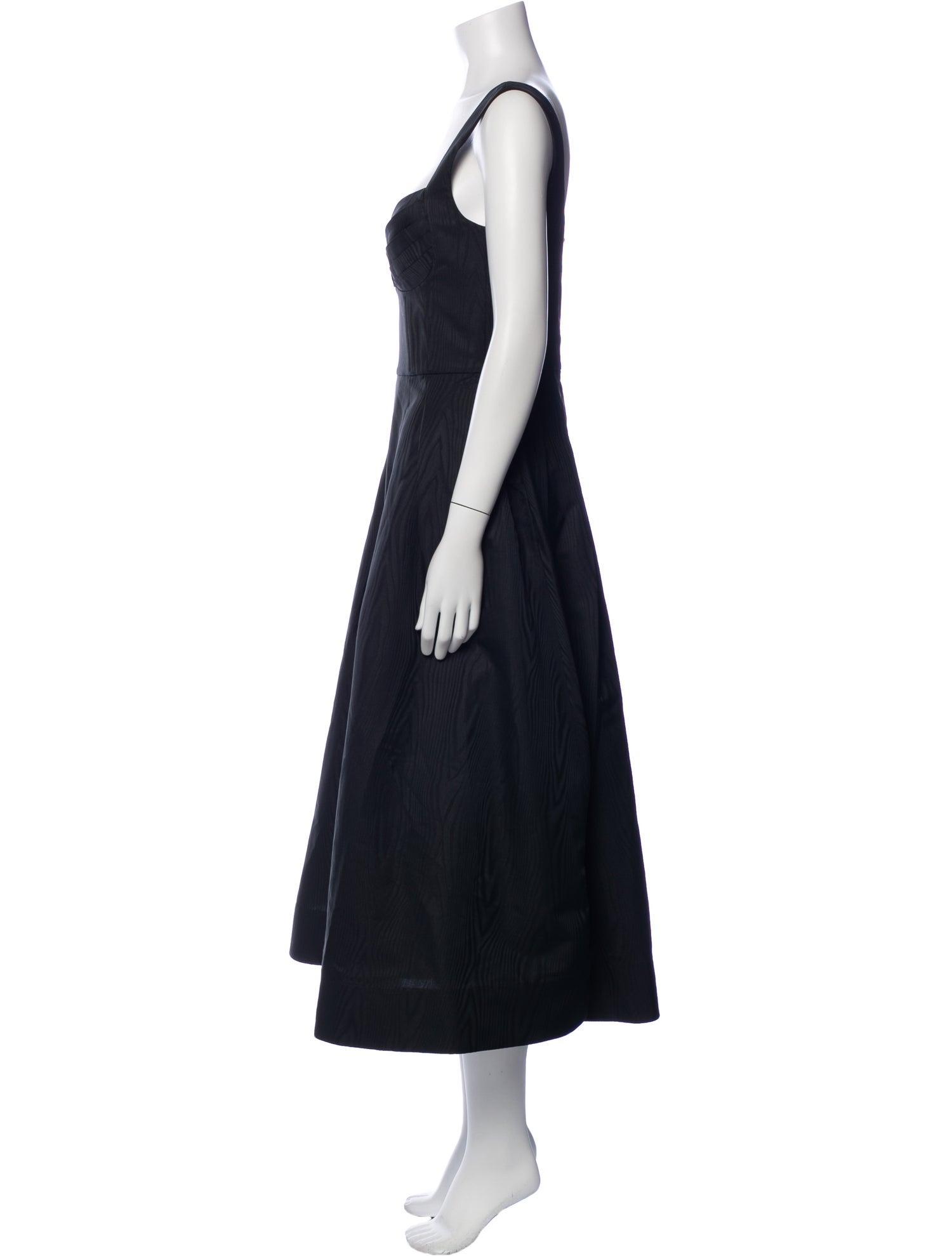 Rebecca Vallance Square Neckline Long Dress