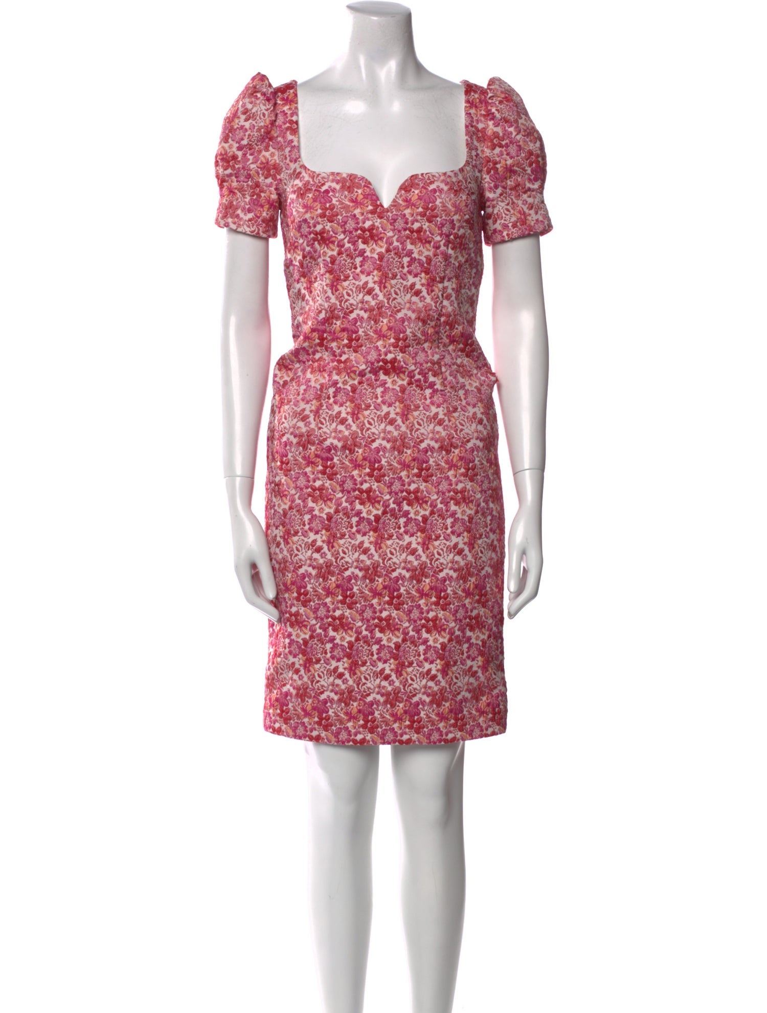 Rebecca Vallance Floral Print Knee-Length Dress