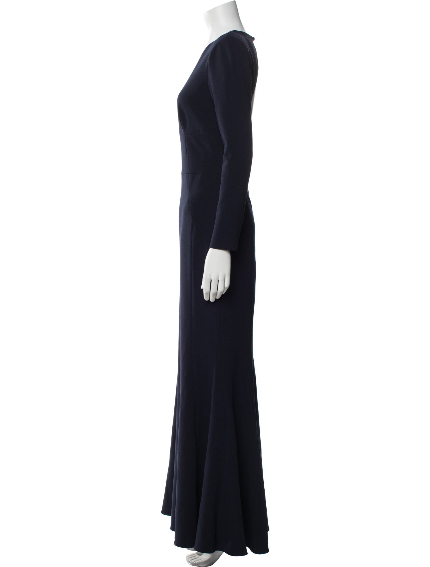 Rebecca Vallance Crew Neck Long Dress