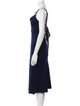 Rebecca Vallance Square Neckline Midi Length Dress