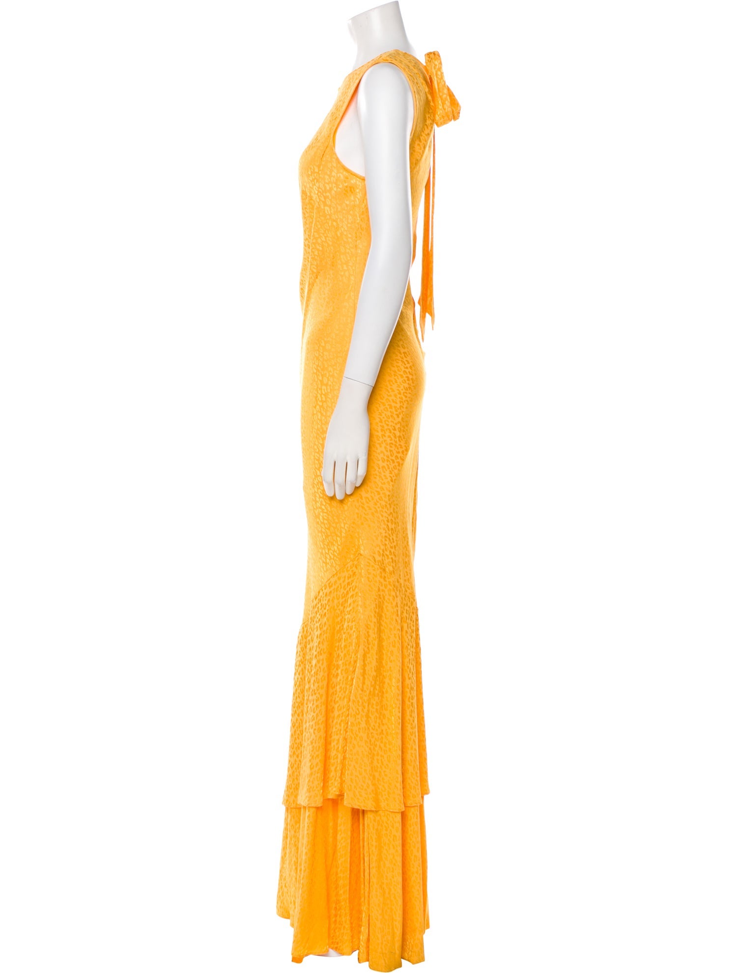 Rebecca Vallance Crew Neck Long Dress