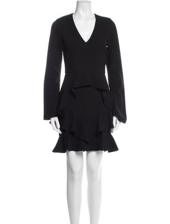 Rebecca Vallance V-Neck Mini Dress