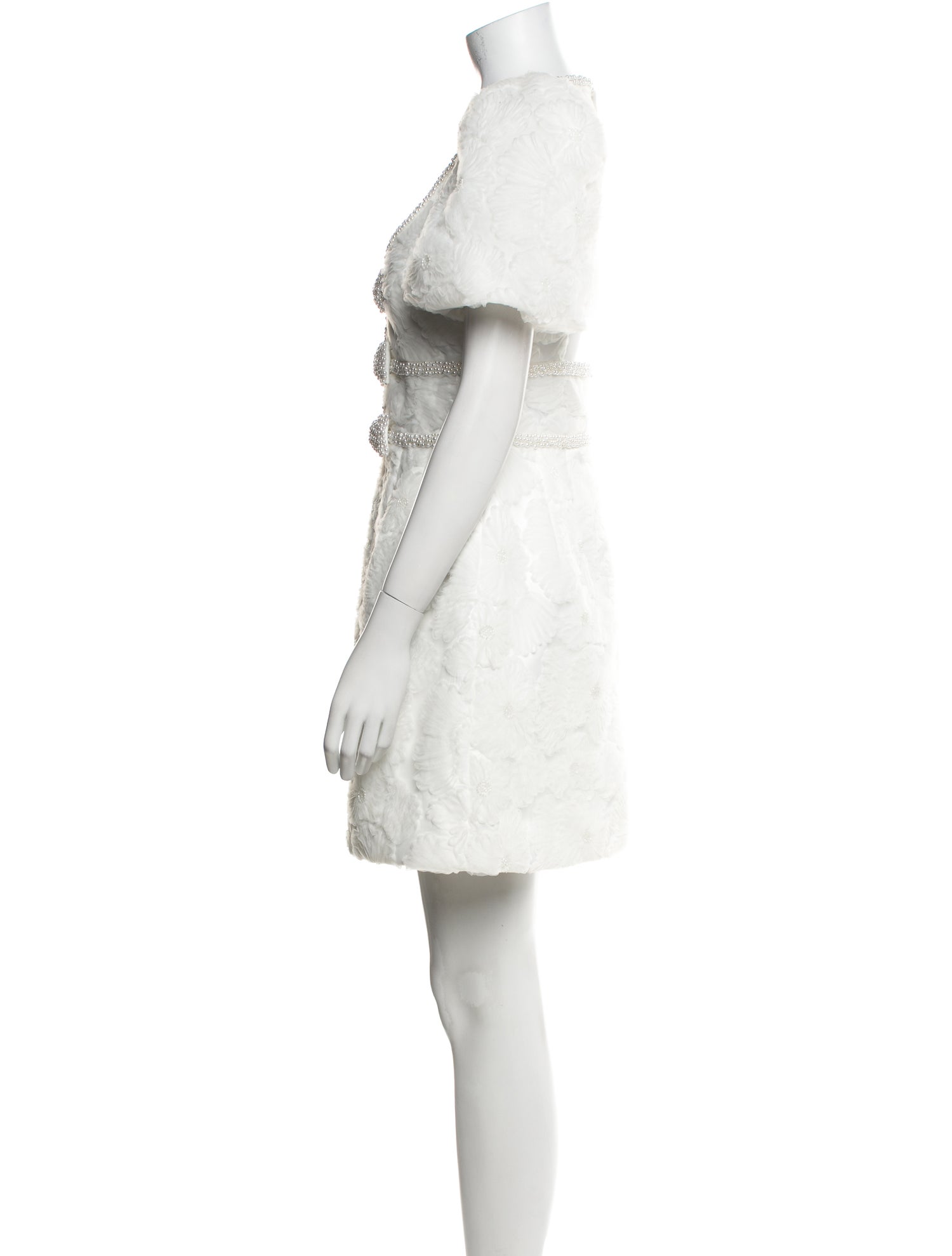 Rebecca Vallance V-Neck Mini Dress