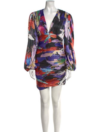 Rebecca Vallance Printed Mini Dress