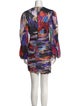 Rebecca Vallance Printed Mini Dress