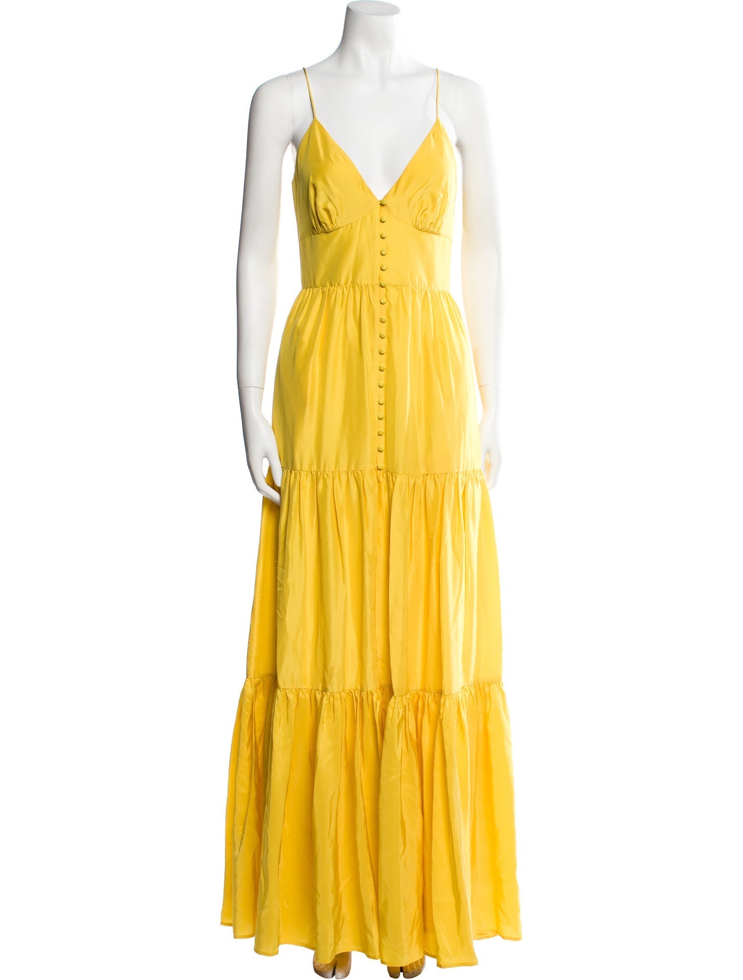 Rebecca Vallance Silk Long Dress