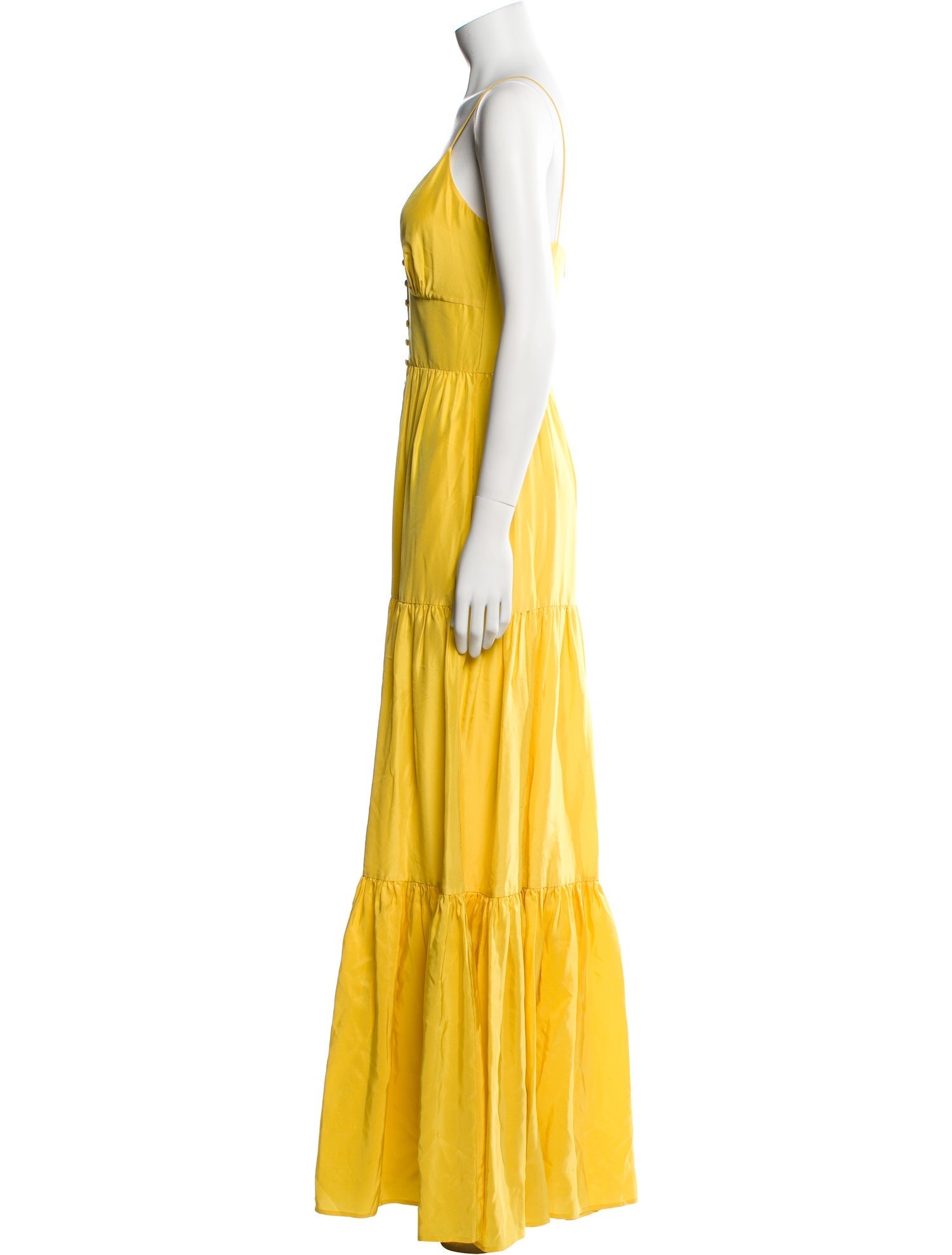 Rebecca Vallance Silk Long Dress