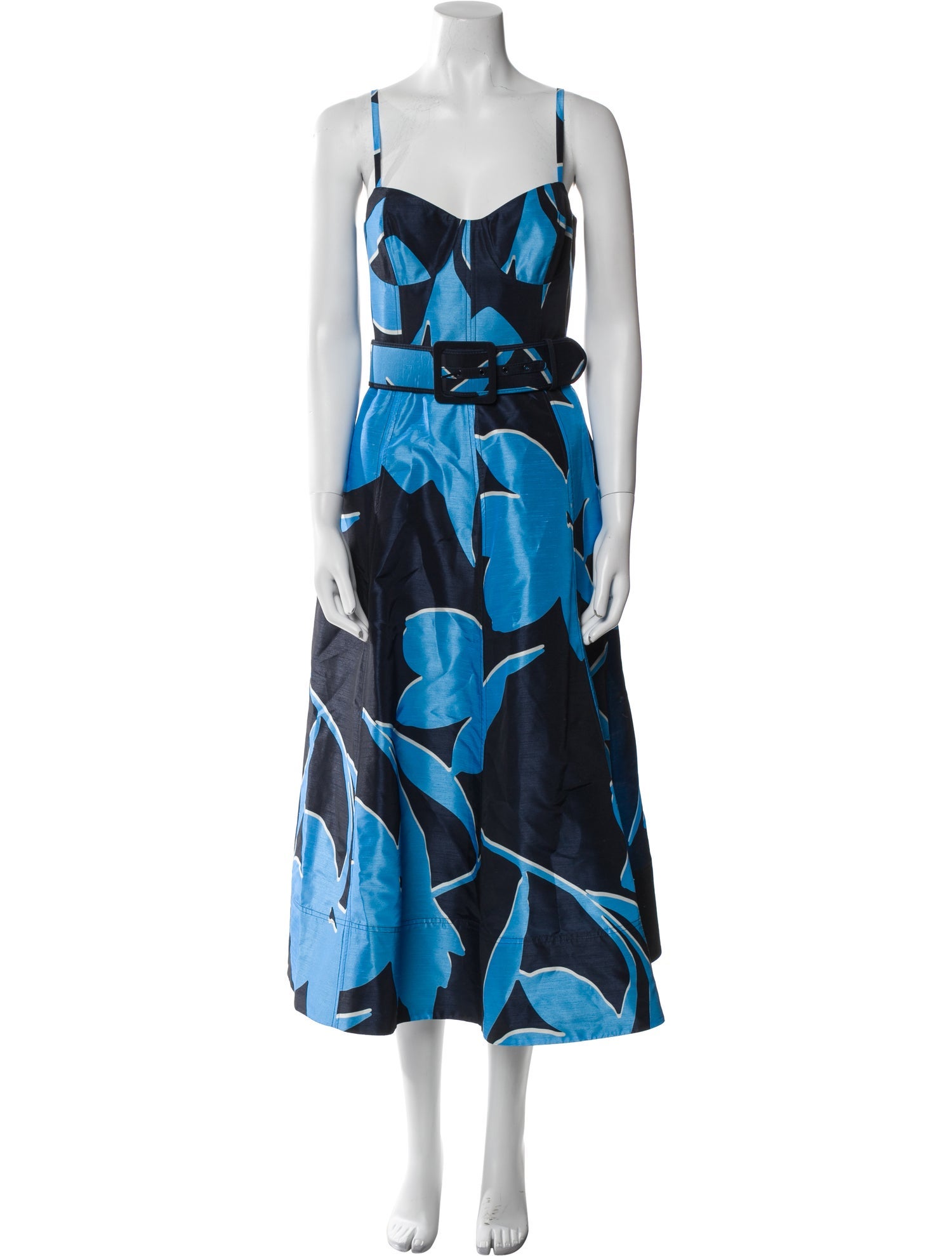 Rebecca Vallance Floral Print Long Dress w/ Tags