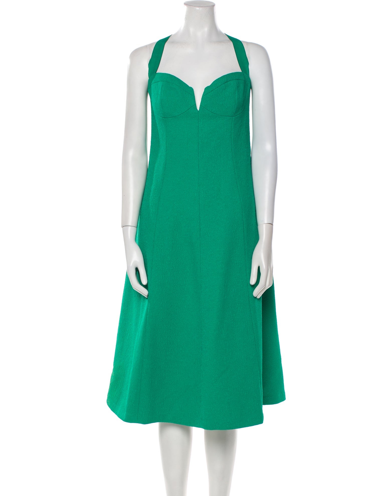 Rebecca Vallance Halterneck Midi Length Dress