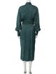 Rebecca Vallance Mock Neck Long Dress