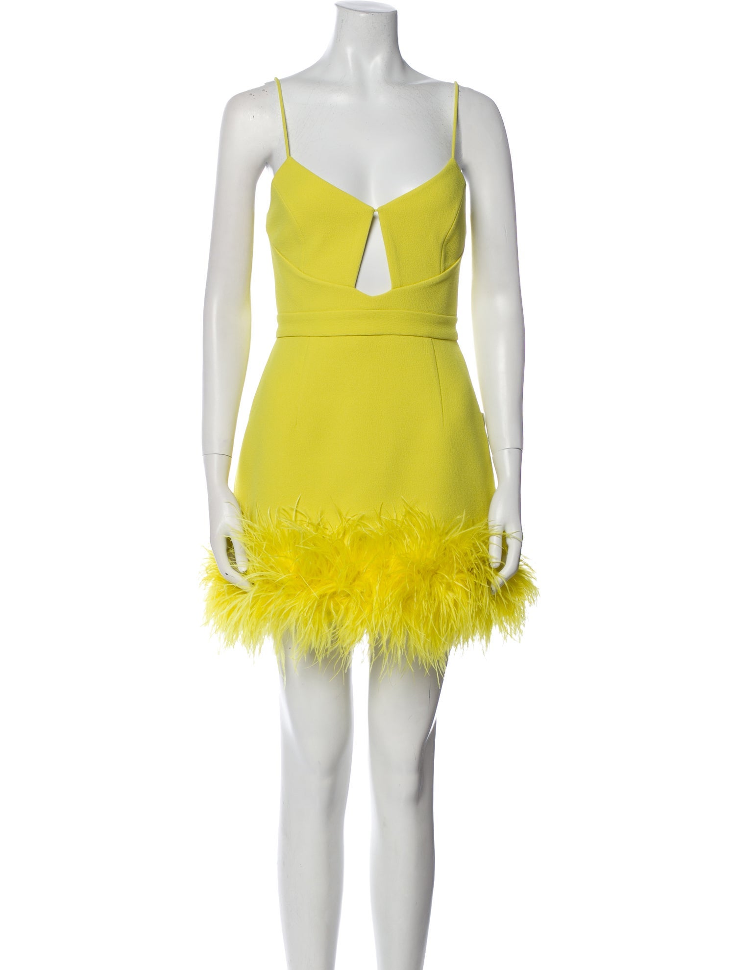 Rebecca Vallance Square Neckline Mini Dress