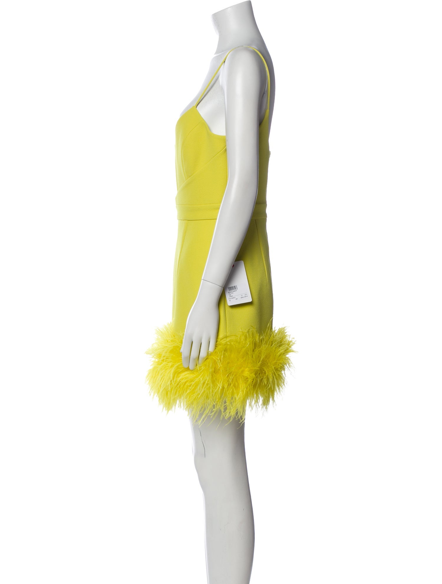 Rebecca Vallance Square Neckline Mini Dress