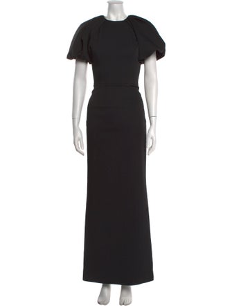Rebecca Vallance Crew Neck Long Dress