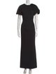 Rebecca Vallance Crew Neck Long Dress