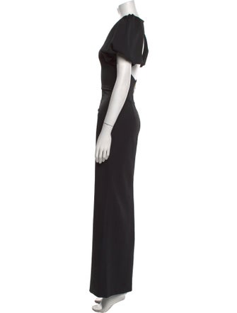 Rebecca Vallance Crew Neck Long Dress