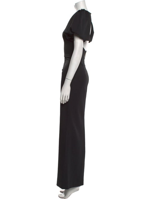Rebecca Vallance Crew Neck Long Dress